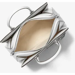 Bandolera de mujer satchel laila mediano de piel con tarjetero
