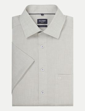 Modern-Fit Luxor Hemd Beige 42