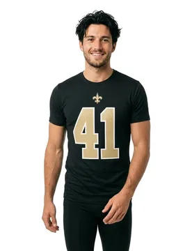 Maglietta A Maniche Corte New Orleans Saints Nfl Black L - Nike - FashionsVida