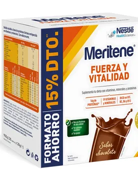 Milkshake Fuerza Y Vitalidad Chocolat 30g 30 Unités
