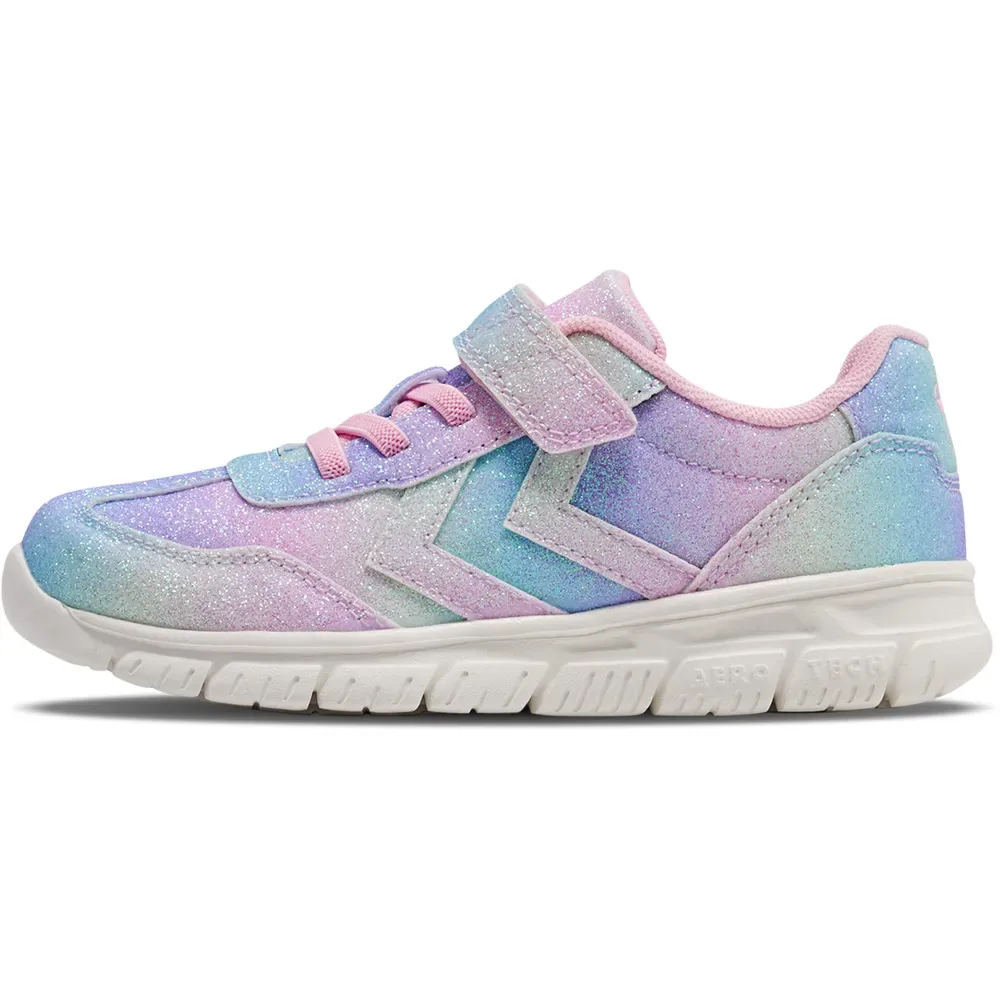 Sneaker Crosslite Glitter 2.0 Red Clay EU 32 - Hummel - FashionsVida