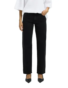 Jeans Bea Kori Straight Fit Black Denim / 201 28 - Selected - FashionsVida
