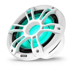 Fusion Signature Series 3i Crgbw Marine Subwoofers White 1400W unisex