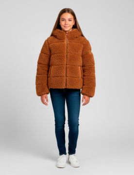 Para niña. J32369G-CURL21 Abrigo Kenda (14años= 164cm), Casual, Poliéster, moda infantil