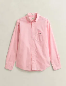 Camisa de hombre Regular Fit clásica de popelina - Gant - FashionsVida