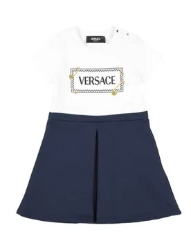Vestido para niña Chica Azul marino 3,4 Chica - Versace Young - FashionsVida