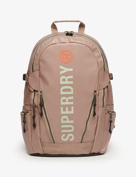 Superdry Damen Tarp Rucksack Braun - Größe: One Größe