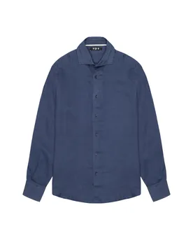 Yos Herren Hemd Blau 489152