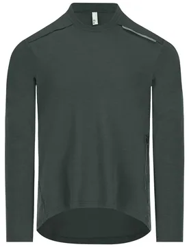 Maglietta A Maniche Lunghe Adventure Tech Forest Green - Q36.5 - FashionsVida
