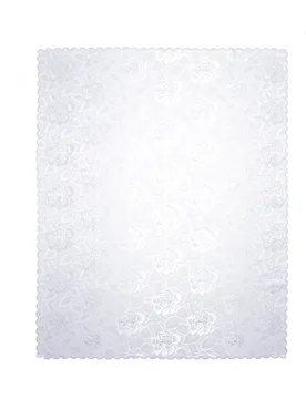Jacquard-Tischdecke "Jasmin" weiss - viva domo - FashionsVida