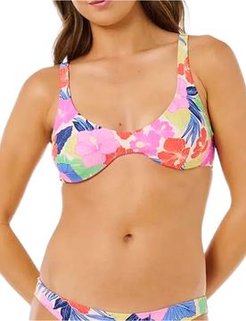 Party wave multi fit parte de arriba bikini Negro (M)
