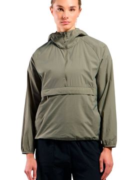 Essential windbreaker chaqueta softshell mujer Gris (S)