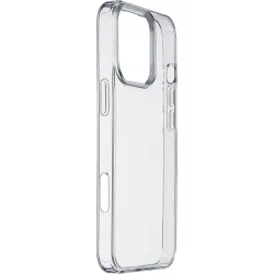 Funda rígida Cellularline Clear Duo para iPhone 16 Pro