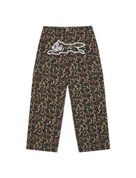 Running Dog Woodland Camo Cargo Pants - Camo