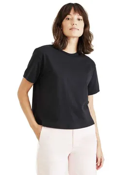 T-shirt à Manches Courtes Crew Beautiful Black S