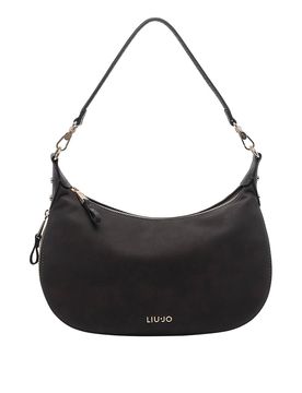 Borsa a tracolla con logo scuro