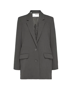 Blazer Coupe Décontractée SLFRITA gris 40 - Selected Femme - FashionsVida