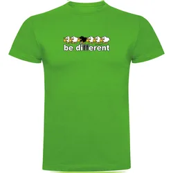 T-shirt à Manches Courtes Be Different Football Green M