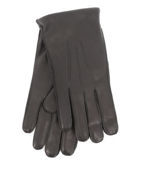 Orciani Guanti neri Nappa Flake