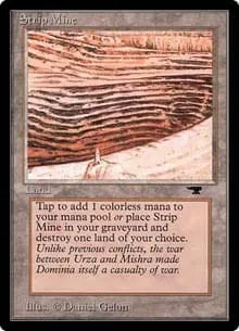 Strip Mine (No Horizon, Tower) Antiquities - Magic: The Gathering - FashionsVida