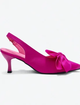 Sandalias de tacón alto con punta cerrada, estilo francés. Nuevos zapatos planos delicados para damas de primavera, zapatos planos de punta puntiagu - Shein - FashionsVida
