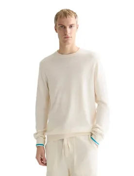 Maglione 182252 Linen Eggnog M - Scotch & Soda - FashionsVida