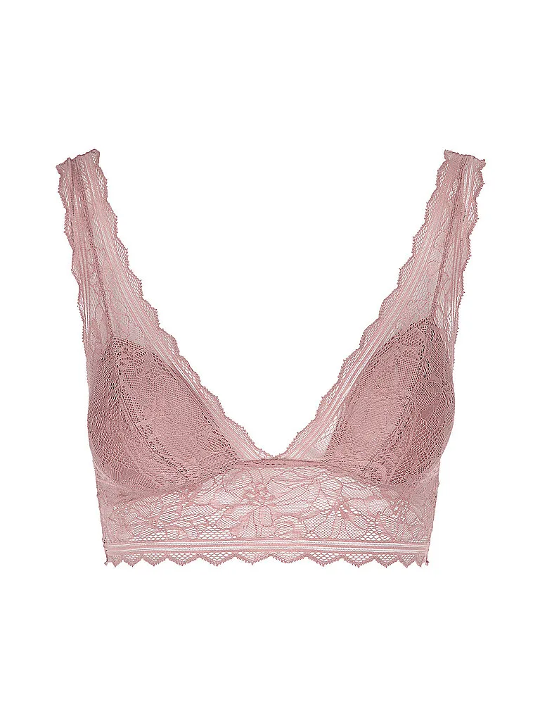 Bustier FLORAL TOUCH rose des bois rosa XL - Chantelle - FashionsVida