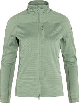 Abisko Lite Fleece Damen Midlayer, grün XL