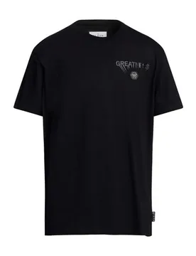 Camiseta Hombre Negro L Hombre - Philipp Plein - FashionsVida