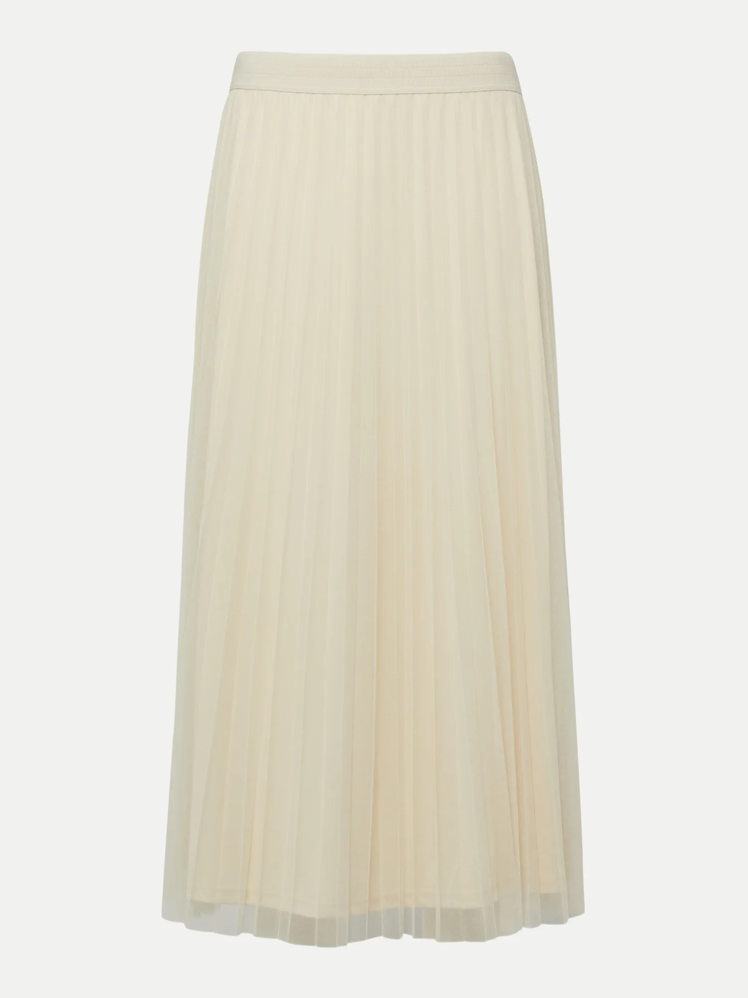 BLACK LABEL Plisseerock Beige 46 - S. Oliver - FashionsVida