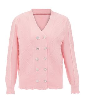 Carato Cárdigan rosa claro
