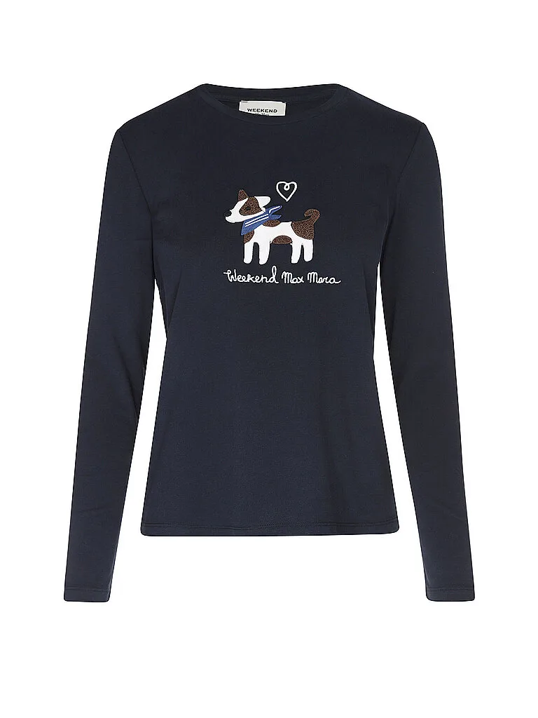 Maglia a maniche lunghe blu M - Max Mara - FashionsVida