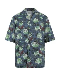 Hemd Herren Marineblau L,S Herren