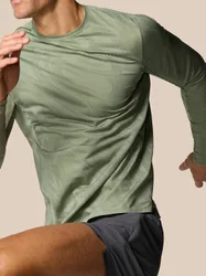 Zone Training Lvs Long Sleeve Top - Thyme THYME XL male