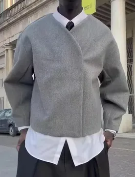 Autumn 2026 New Woolen Cardigan Jacket Design Men - Aliexpress - FashionsVida
