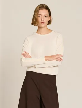 Camiseta de mujer detalle tweed - Escorpion - FashionsVida