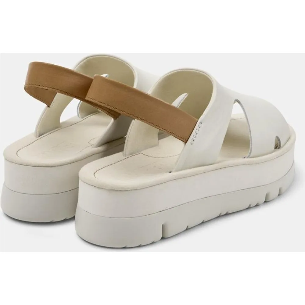 Sandalias de plataforma de mujer Oruga Up de piel - Camper - FashionsVida