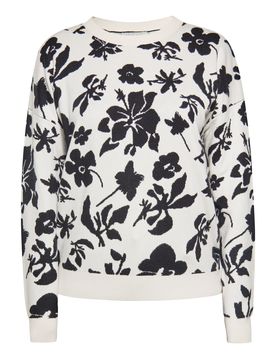 Sidona Jersey blanco / blanco lana