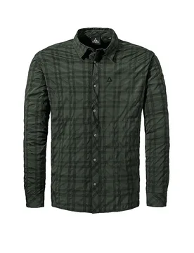 Camisa de hombre Yekuro verde oscuro 52 - Schöffel - FashionsVida