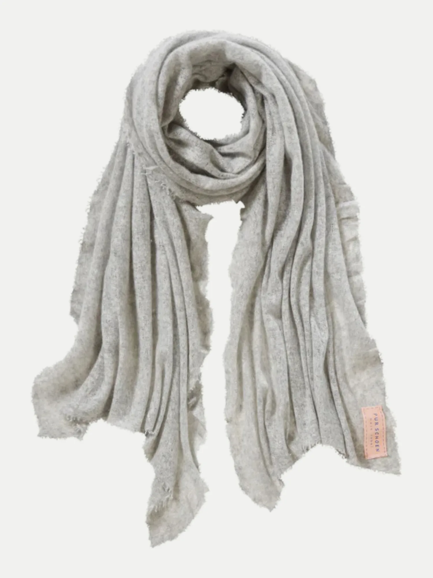 Purschoen Kaschmirschal Grau - Purschoen - FashionsVida
