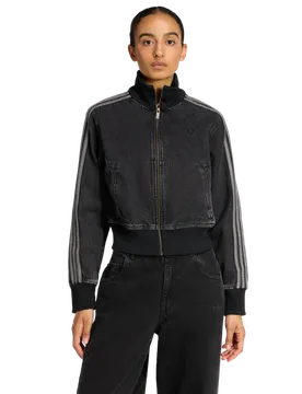 Firebird Donna - Top da pista Nero - Taglia S (34-36) - Jersey di cotone S (34-36) - Adidas - FashionsVida