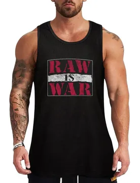 Raw is War Tank Top Street Style Tank Top Graphic Print Sleeveless Shirt - Aliexpress - FashionsVida