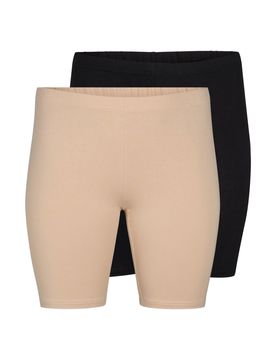 Zizzi Pantalón beige / negro