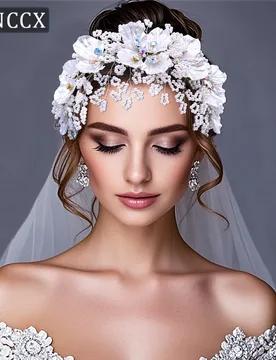 YouLaPan Fairy Style Pearl Headbands Paired With Delicate Seashell Flowers Brides Weddings Ladies Dances Hair Accessories HP675 - Aliexpress - FashionsVida