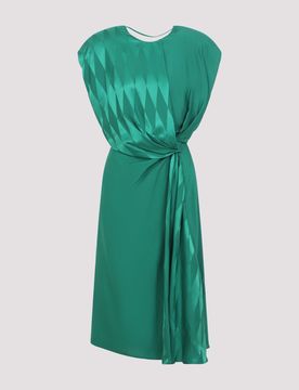 VERSACE Silk Cocktail Dress