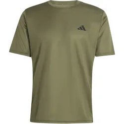 Workout Essentials Base 3-Stripes T-Shirt Herren T-Shirt, grün 2XL
