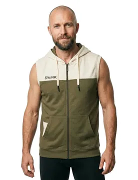 Sweat à Capuche Funk Khaki / Silver Grey XS