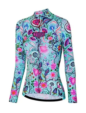 Maglia A Maniche Lunghe Secret Garden Lightweigt Multicolor - Cycology - FashionsVida