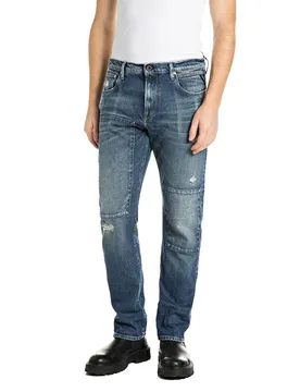 Pantalon M1075.0tq.79526e Medium Blue 28 Homme