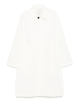 Cappotto in misto nylon e cotone